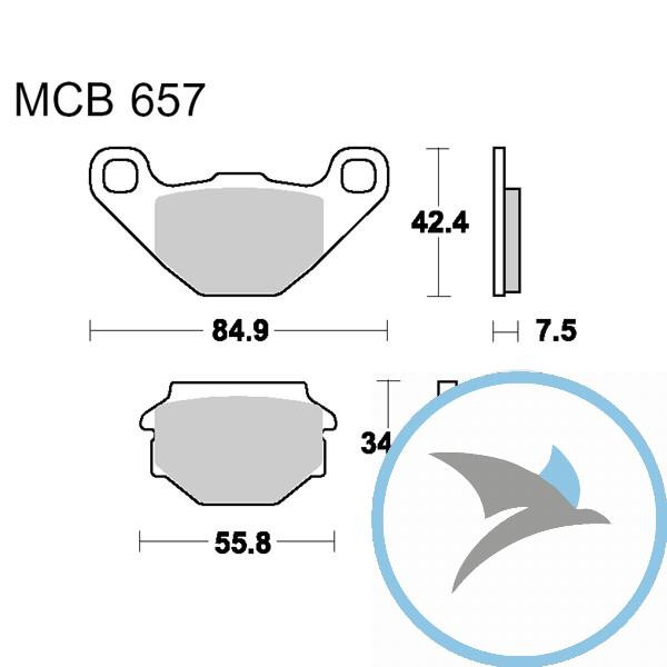 Bremsklotz Standard TRWoder 7375397
