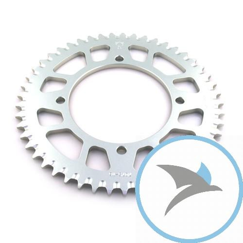 Alu-Kettenrad 53Z Teilung 420 silber JT Innendurchmesser 100 Lochkreis 116 - JTA461.53