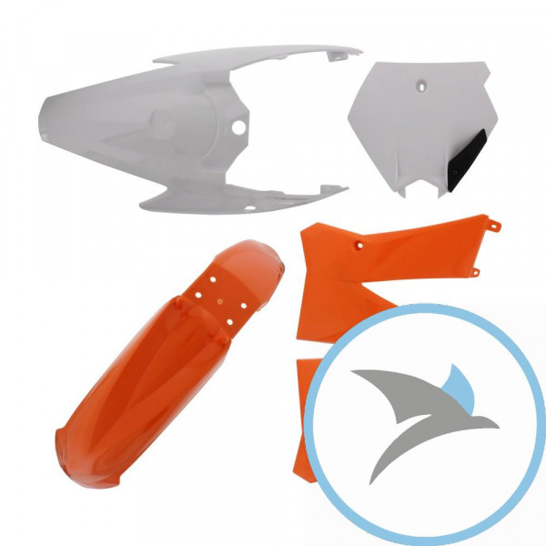 komplett Kit orange/weiß - 90451