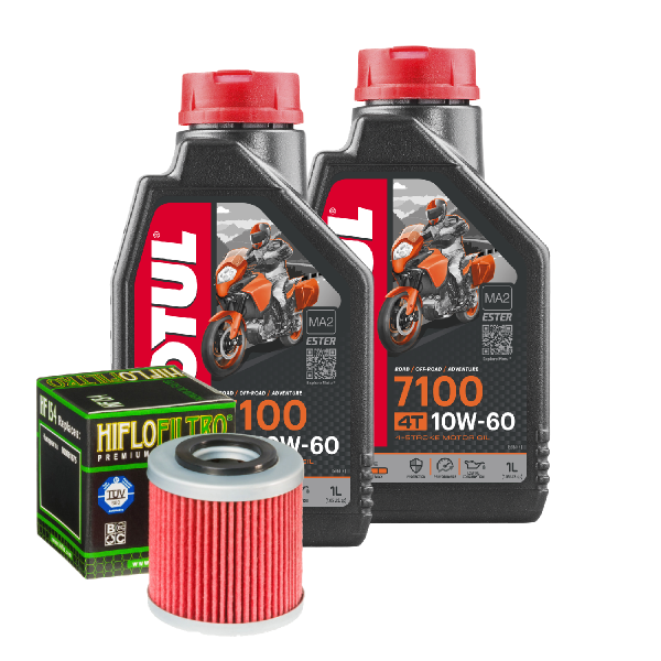 Husqvarna TE 510 ie Service Kit Ölwechsel Öl Motul 7100 10W60 Ölfilter