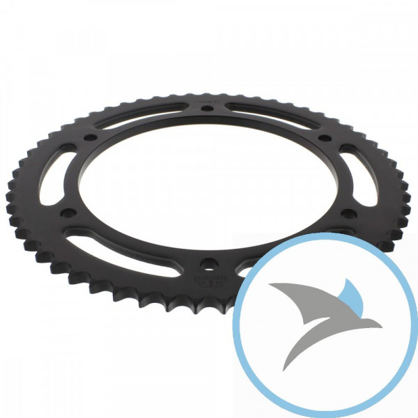 Kettenrad 57Z Teilung 428 schwarz Innendurchmesser 152 Lochkreis 175 - JTR839.57ZBK