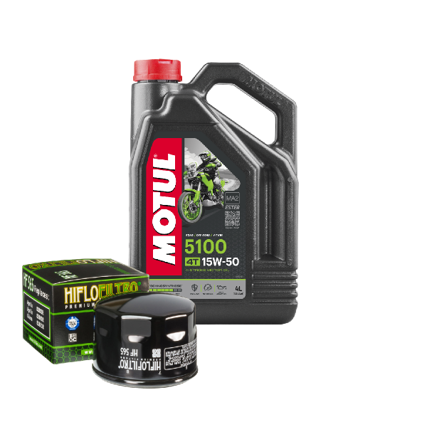 Aprilia Dorsoduro 1200 Service Kit Ölwechsel Öl Motul 5100 15W50 Ölfilter