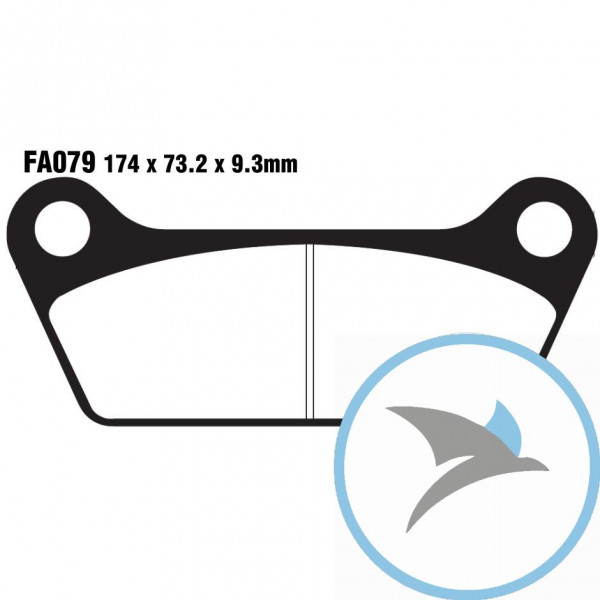 BR KLOTZ STD EBC - FA079