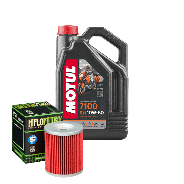 Moto Morini 9 1/2 1200 Service Kit Ölwechsel Öl Motul 7100 10W60 Ölfilter