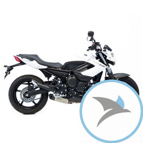 Schalldämpfer SBK Edelstahl komplett 4/2/1 Evo 2 Underbody - 8232