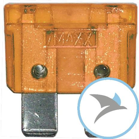 Sicherung 40A orange Packung 100 Alternative: 1491646 - 4001796511844