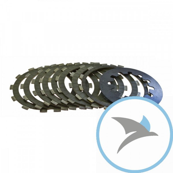 Kupplung Aramid EBC Lamellen + Federn - SRC065