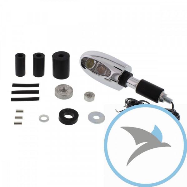 Blinkleuchte chrom BL 1000 Positionsleuchte - 121100