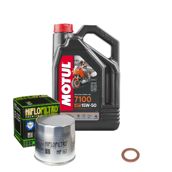 BMW R 1100 S 5,0 Zoll Felge Service Kit Öl Motul 7100 15W50 Ölfilter