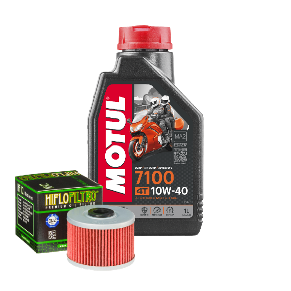 Kawasaki KX 450 F Service Kit Ölwechsel Öl Motul 7100 10W40 Ölfilter