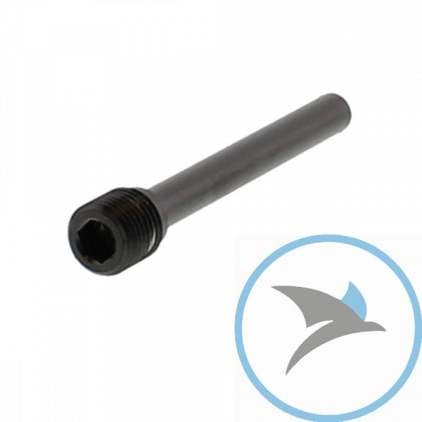 Gleitstift Bremsklotz Pro Bolt Edelstahl V4A schwarz - LSSPINBP001BK