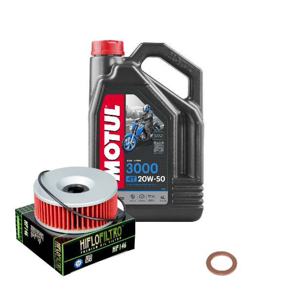 Yamaha XS 1100 Service Kit Ölwechsel Öl Motul 3000 20W50 Ölfilter