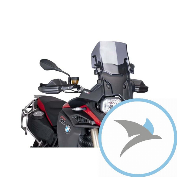Touringscheibe New Generation Puig für Nakedbike dunkel - 7307F