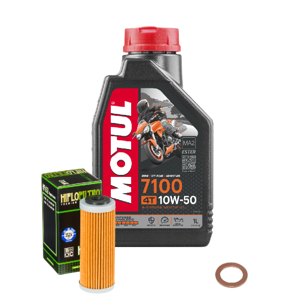 Husqvarna FC 350 Service Kit Ölwechsel Öl Motul 7100 10W50 Ölfilter