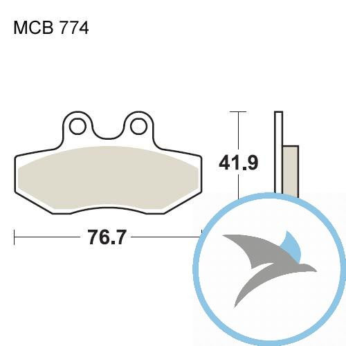 Bremsklotz Standard TRWoder 7321946