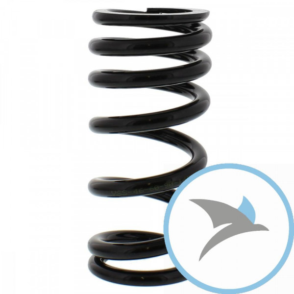 Feder schwarz YSS 46-60-90-145 - 46I60-90S145B8-X