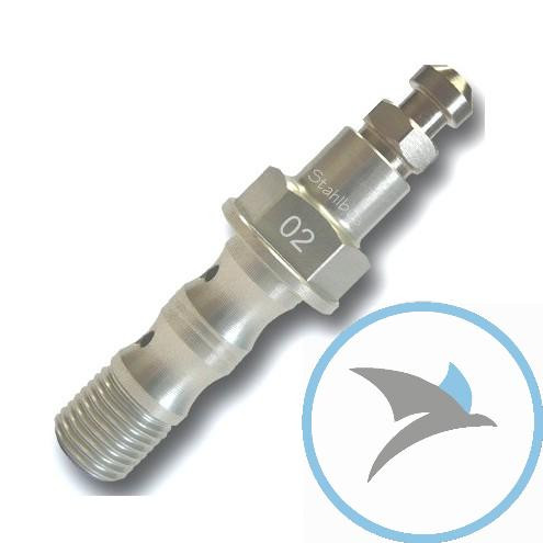 Hohlschraube doppelt M10 x 1 30 mm mit Entlüfterventil - SB-132111-NA