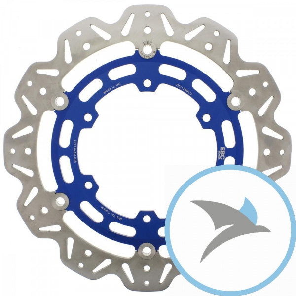 Bremsscheibe VEE EBC blau - VR2128BLU