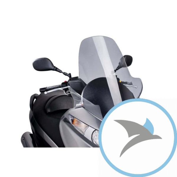 Touringscheibe V-Tech Puig rauchgrau - 4540H