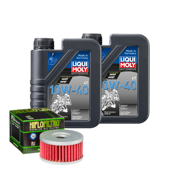 Suzuki DR 350 SE Service Kit Ölwechsel Öl LIQUI MOLY 10W-40 Ölfilter