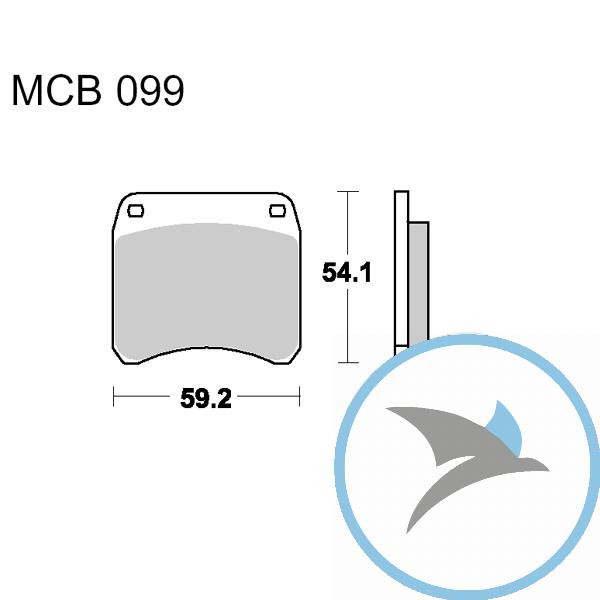 Bremsklotz Standard TRWoder 7328388