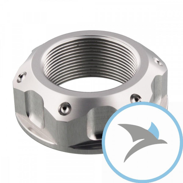 Mutter Lenkkopf Pro Bolt M25X1.00 mm alu silber - LTYOKEO20S