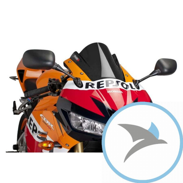 Racingscheibe Puig schwarz - 6478N