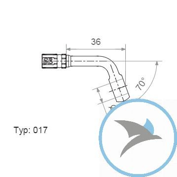 Ringfitting Vario TYP017 10 mm 70 gold