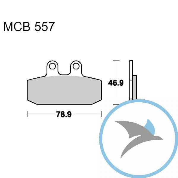 Bremsklotz Standard TRW oder 7370950 - MCB557