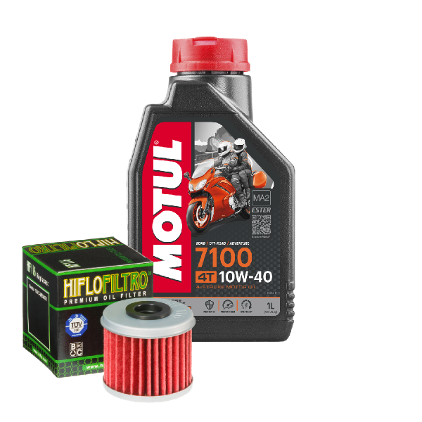 Honda CRF 250 R Service Kit Ölwechsel Öl Motul 7100 10W40 Ölfilter