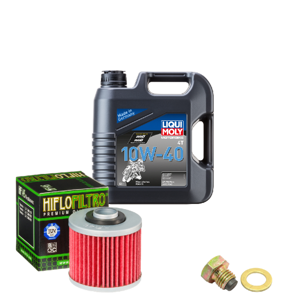Yamaha MT-03 660 H Service Kit Ölwechsel Öl LIQUI MOLY 10W-40 Ölfilter