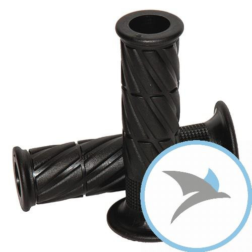Griffgummi schwarzD.22 mm. L.120 mm offen -
