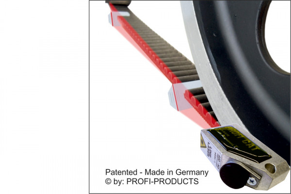 PROFI PRODUCT SE-CAT LINE, Alu-Ausführung, Kettenfluchttestgerät