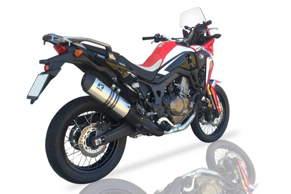 IXIL HEXOVAL XTREM Evolution Edelstahl-Endtopf für Honda CRF 1000 L Africa Twin, 16- (Euro4)