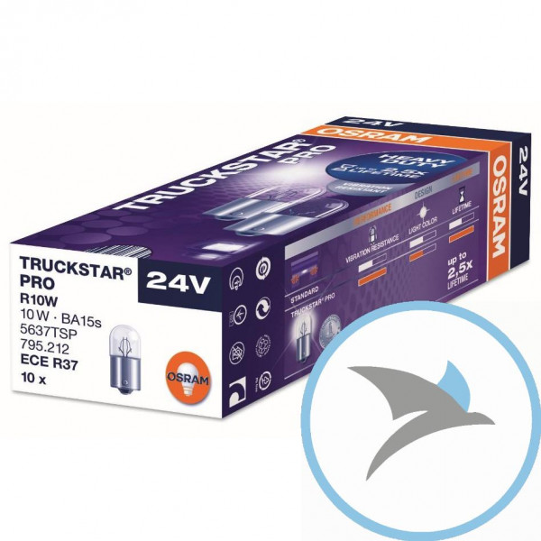 Lampe 24V10W BA15S TRUCKSTAR pro CT1593169