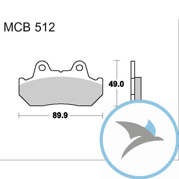 BR KLOTZ STD TRW - MCB512