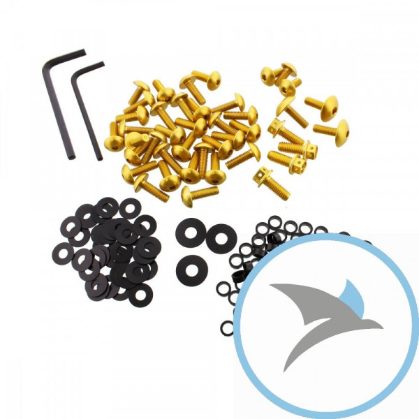 VERKLEID Schraube Satz Pro Bolt alu gold - FDU750G