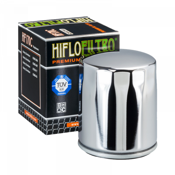 Ölfilter chrom Hiflo K&N 7230106 Mahle 3121522 - HF170C
