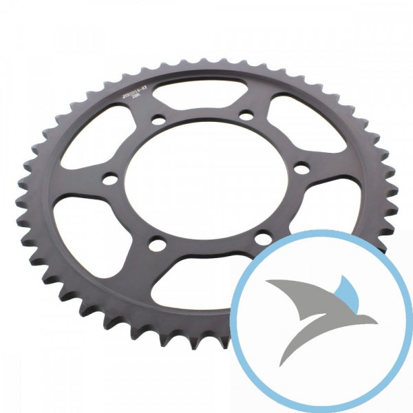 Kettenrad 47Z Teilung 525 schwarz Innendurchmesser 106 Lochkreis 125 - JTR2014.47ZBK