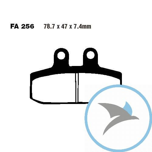 Bremsklotz Standard EBC oder 7872054 - FA256