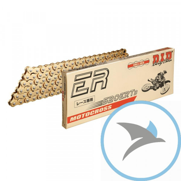 DID Standardkette G&G 520 ERT3/102 Kette offen mit Clipschloss