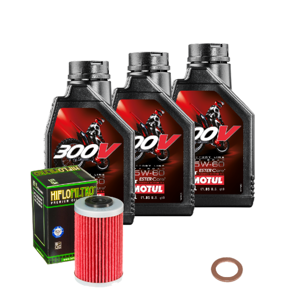 KTM Adventure 640 LC4 Service Kit Ölwechsel Öl Motul 300V 15W60 Ölfilter