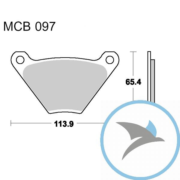 Bremsklotz Standard TRWoder 7370547