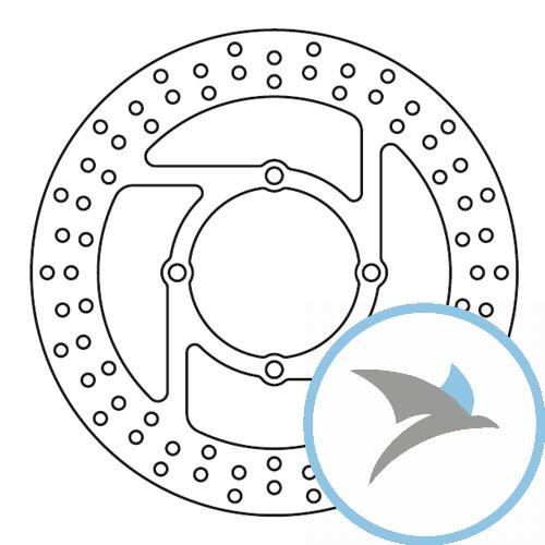 Bremsscheibe starr TRW - MST364