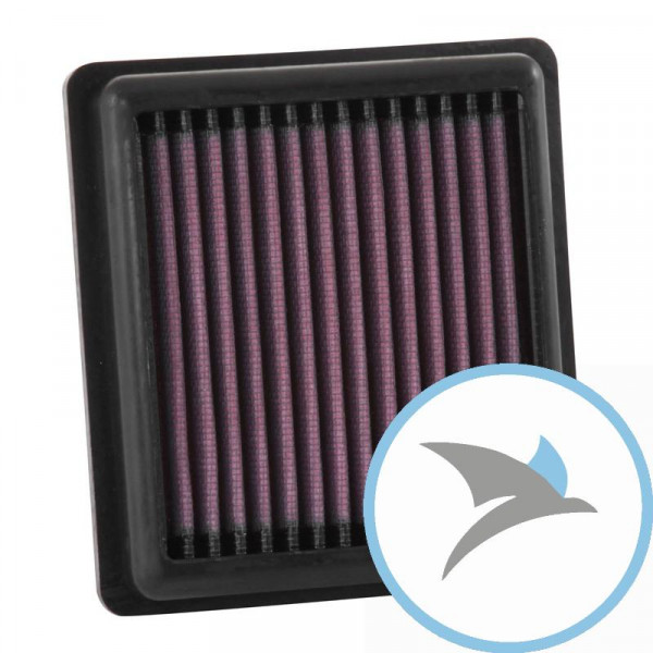 Tauschluftfilter K&N BMC 7231316 - YA-5317