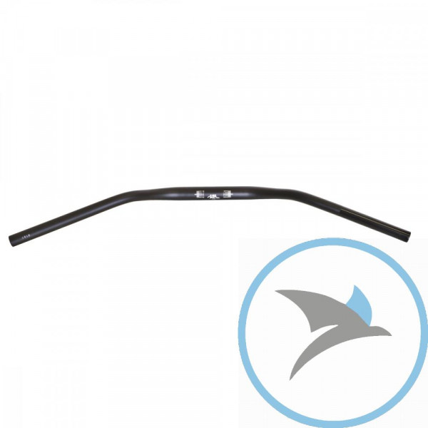Lenker Alu schwarz 28 mm LSL Superbike - 128AX01SW