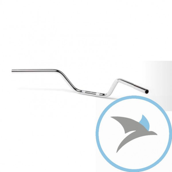 Lenker Stahl chrom 22 mm LSL Touring bar - 123L003CR