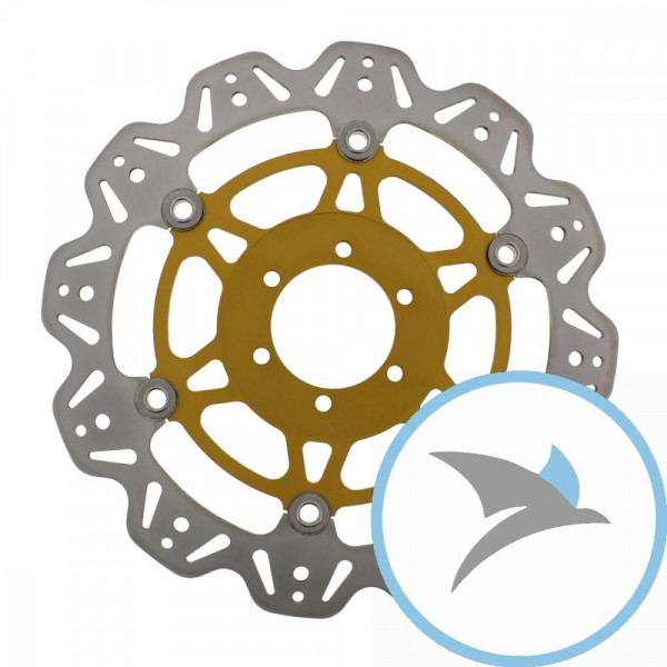 Bremsscheibe VEE EBC gold - VR626GLD