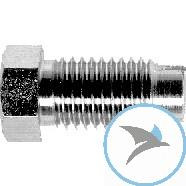 Überwurfschraube MQ 3/8X20UNF ?5.0 Bördel E - G