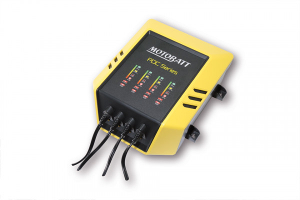 MOTOBATT Batterieladegerät PDC Serie für 4 Batterien